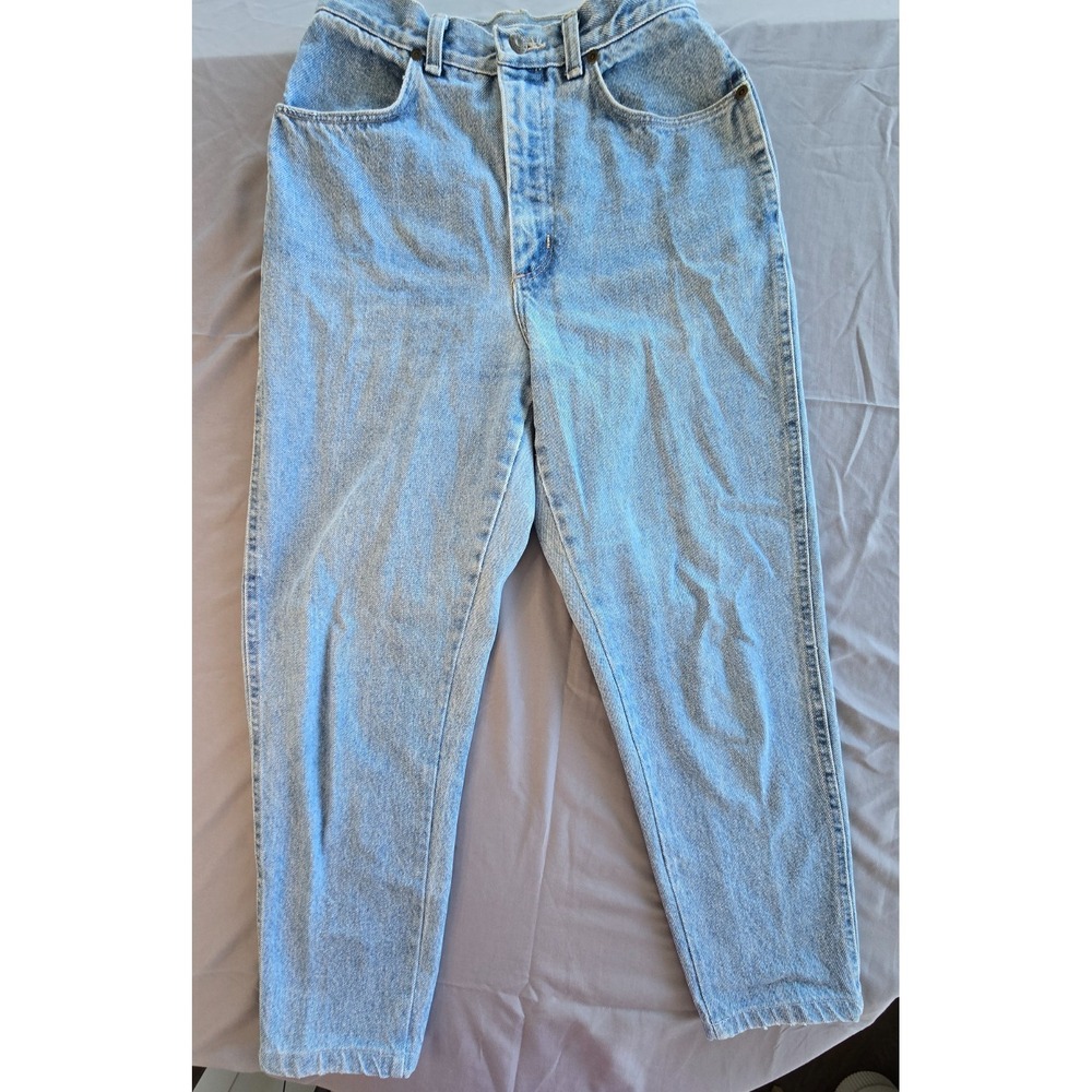 Vintage Calvin Klein Jeans women Size 26 light blue high rise tapered old money